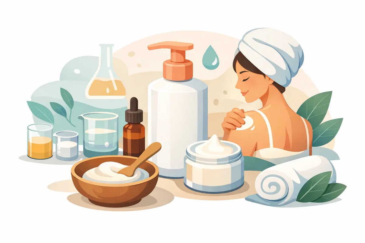 طريقة عمل لوشن للجسم بخطوات واضحة