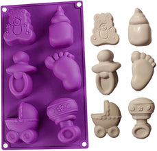 قوالب السيليكون لحفلات استقبال المولود