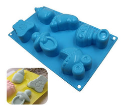 قوالب السيليكون لحفلات استقبال المولود