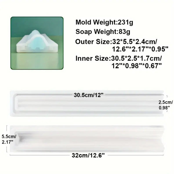 Car long tube silicon mold