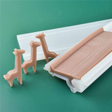 قالب سيليكون أنبوبي طويل على شكل زرافة