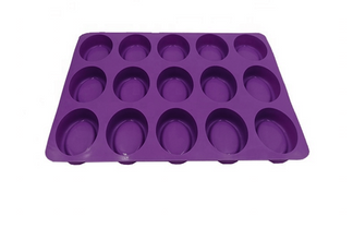 Mini oval 15 cavities silicon mold