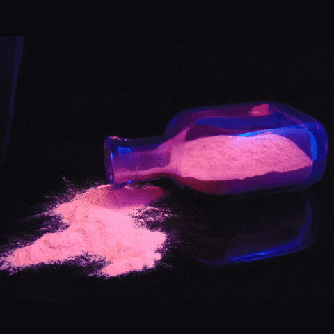 Pink glow in the dark powder (30 g)