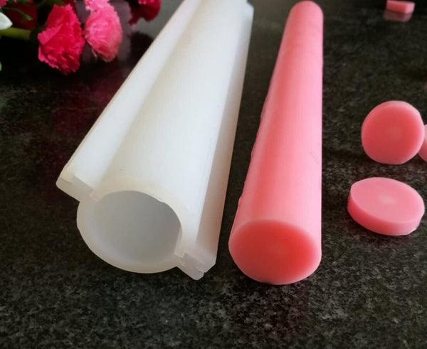 Round Long Tube Soap Mold (small)