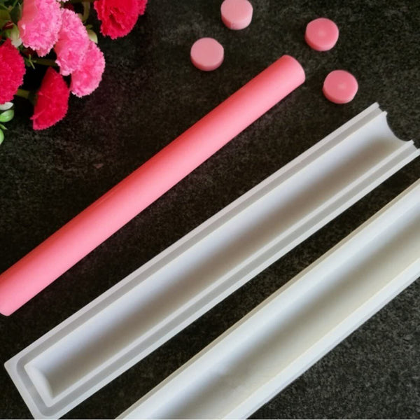 Round Long Tube Soap Mold (small)