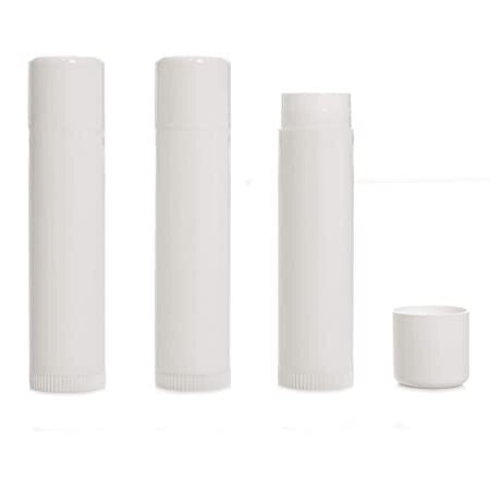 White Lip Balm Tubes