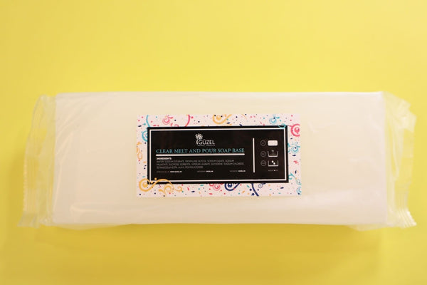 Clear melt and pour soap base