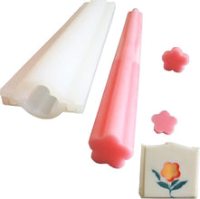 flower long silicon mold tube