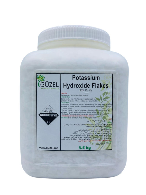 رقائق هيدروكسيد البوتاسيوم