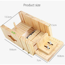 Soap cutting wooden box